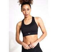 PUMA Women's PWRbreathe Run Sports Bra - Black - Size: Small