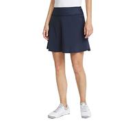 PUMA Women's Pwrshape Solid Woven Skirt 18", Navy Blazer, Large
