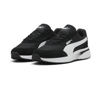 PUMA Women's R78 Glance Sneaker, Black White, 8 UK