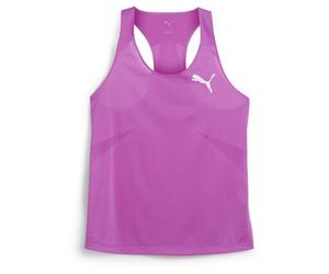 Puma Women's Raceday Ultraspun Singlet- Wild Berry