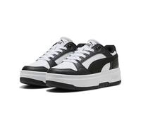 PUMA Women's Rebound Femme Low Sneaker, White Black, 6.5 UK