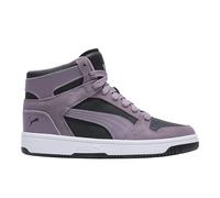 Puma Women's Rebound Layup Mid Shoes, Black-Plum Jam AH25, 6