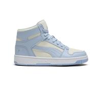 Puma Women's Rebound Layup Mid Shoes Sneaker, White-Haute Tropic-Silver Ah25, 9 UK