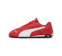PUMA Womens Replicatch Sd Lace Up Sneakers Shoes Casual, Puma Red-puma White, 7.5