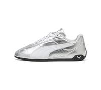 Puma Womens Replicatch Shoes, Puma Silver-puma White, 6