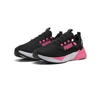 PUMA Womens Retaliate 3 Black/White/Pink 5 UK