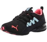 PUMA Women's Riaze Prowl Cross Trainer Running Shoe, Black Ignite Pink Aquamarine, 4.5 UK