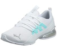 PUMA Women's Riaze Prowl Cross Trainer Sneaker, White-Gulf Stream, 6.5 UK