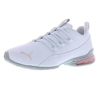 PUMA Women's Riaze Prowl Running Shoes, Cloud White/Light Pink/Silver, 5.5