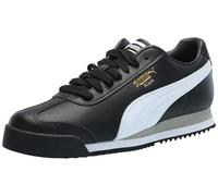 PUMA Women's Roma Shoes Sneaker, 24 Black-white-smokey Gray, 5 UK