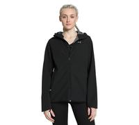PUMA Women's Run Rain Jacket, Long Sleeve Running Jacket in Regular Fit Women, black, XL