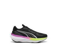 Puma Womens Running Scend Pro 2 Trainers - Black, Puma Black-Yellow Alert-Pure M, Size 3, Women Puma Black-Yellow Alert-Pure M