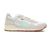 Puma Womens Rx737 Vintage Running Style Trainers White