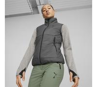 Puma Womens SEASONS PrimaLoft Running Vest - Black Fleece - Size Large