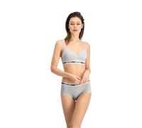 PUMA Women's Padded Top Shirt 1 Pack, Grey Melange, size Large