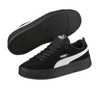 Puma Womens Smash Platform Suede Trainers - Black - Size UK 5