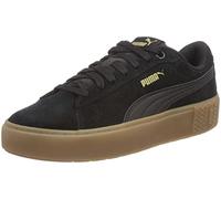PUMA Women's Smash Platform V2 SD Sneaker, Black-Gum, 4.5 UK