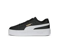 PUMA Women's Smash Platform V3 Sneaker, Black, 3 UK