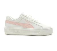 PUMA Women's Smash Platform V3 Sneaker, Warm White-rose Dust, 7 UK