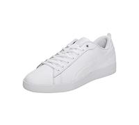 PUMA Women Puma Smash Wns v2 L Sneakers, Puma White-Puma White, 8 UK
