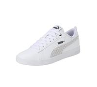 PUMA Women's Smash WNS v2 Mono Sneaker, White-Gray Violet Black, 7 UK