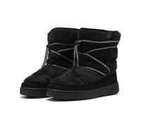 PUMA Women's SNOWBAE Suede WNS Sneaker, Black-Flat Dark Gray, 5 UK