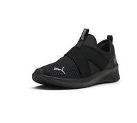 PUMA Women's Softride Harli Slip on Training Shoes Sneaker, Black-Black-Rose Gold Ah25, 8 UK