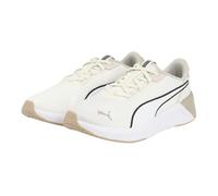 PUMA Women's SOFTRIDE Harli WNS Hybrid Skins Road Running Shoe, Warm White-Desert DUST, 5.5 UK