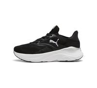 PUMA Womens Softride Mayve, Black/White, 10