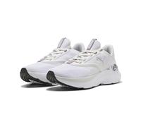 PUMA Women's SOFTRIDE MAYVE Mystic WNS Road Running Shoe, Feather Gray Black-Lilac Crush-Plum JAM, 5.5 UK