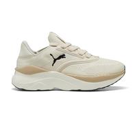 PUMA Women's SOFTRIDE MAYVE WN's Road Running Shoe, Alpine Snow-Warm White Black, 7 UK