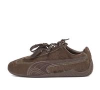 Puma Women's Speedcat Pony Sneaker Chocolate Brown/Warm White UK 3