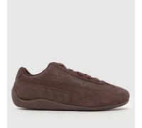 PUMA Women's Speedcat Trainers in Brown, Suede, Size: 4 UK 4 (EU 37)
