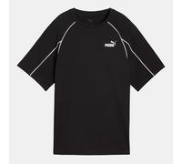 Puma Womens Sport Relaxed T-Shirt in Black Cotton - Size X-Small