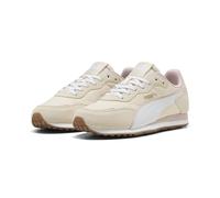 PUMA Women's ST Miler Rose Sneaker, Frosted Ivory White-Gum, 8 UK