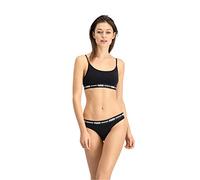 PUMA Women's STRING, Black, M (pack of 2)