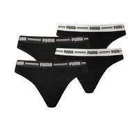 Puma Women's String - Iconic, Soft Cotton Modal Stretch, 4 Pack