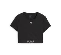 Puma Womens STRONG Crop T-shirt - Black - Size X-Large
