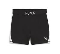 Puma Womens STRONG High-Waisted 4" Short Tights - Black - Size Medium