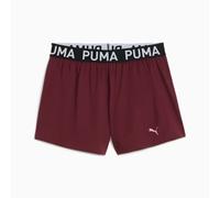 Puma Women's Strong Knit Shorts 3" - Ruby Shimmer