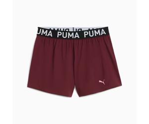 Puma Women's Strong Knit Shorts 3" - Ruby Shimmer