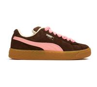 Puma Womens Suede Xl Lace Casual Trainers Maroon
