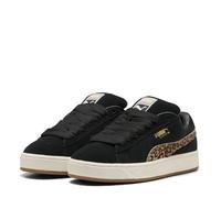 Puma Womens Suede XL Trainers Black/Leopard 5 UK