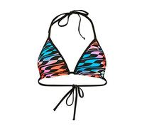 PUMA Women's Swimwear Formstrip Triangle Top Bikini, Black Combo, X-Small