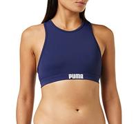 PUMA Women's HIGH NCK T, Navy, XS
