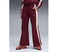 Puma Womens T7 Flared Pants, Red, Size L, Women Red