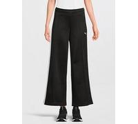 Puma Womens T7 Low Rise Relaxed Track Pants - Puma Black, Puma Black, Size M, Women Puma Black