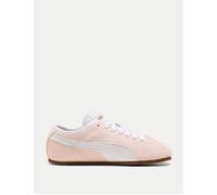 PUMA Women's Tackle Sneakers - Jasmine Flower/White/Gum - UK 6 - Pink