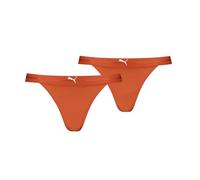 Puma Womens Tanga String 2P Flame Orange 12