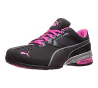 PUMA Women's Tazon 6 WN's Fm Cross-Trainer Shoe, Black Silver Beetroot Purple, 6.5 UK
